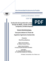 Evaluación de la producción y desarrollo de alfalfa fertilizada con composta y lombricomposta