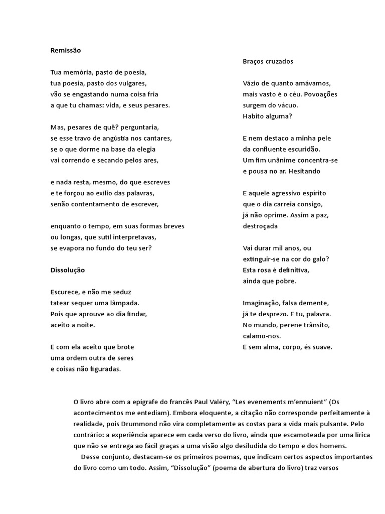 Claro Enigma Poemas, PDF, Sonetos