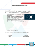 Nombramiento de Responsable Nom-035-Stps