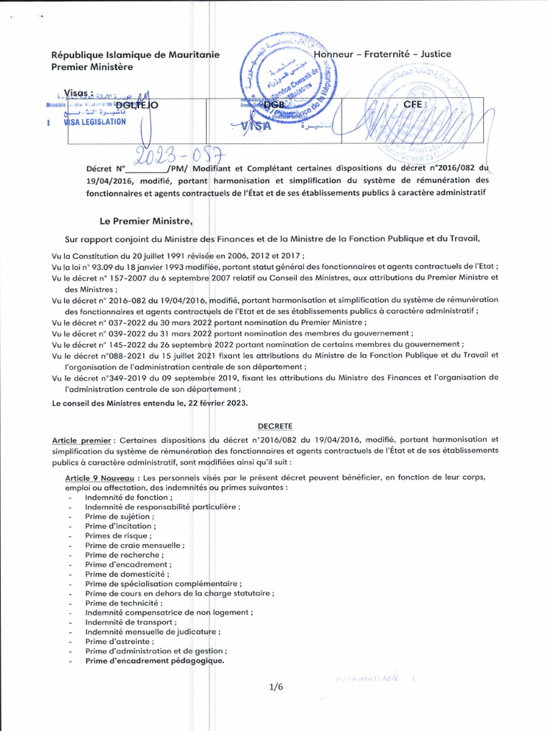 Réforme de la rémunération des fonctionnaires | PDF | L'Europe ...