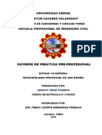 Informe Final de Practicas Pre-Profesionales