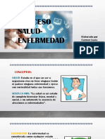 Proceso salud-enfermedad: conceptos, historia natural y prevención