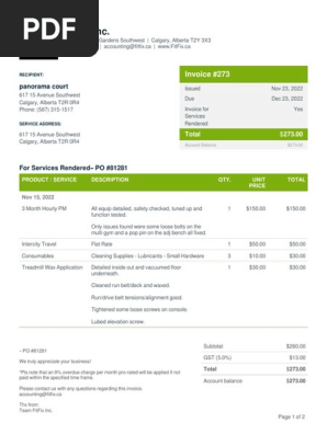 Invoice