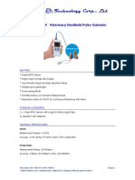 Technology Corp., LTD: AV-7001V/7002V Veterinary Handheld Pulse Oximeter