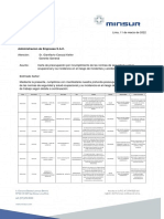 Incumplimientos normas seguridad salud ocupacional