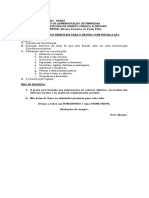 AULA 07 - PONTOS PRINCIPAIS PARA O ESTUDO COM VISTAS A AP1