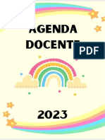 Agendas Docente 2023 Arcoiris