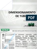 Dimensionamento de Tubulação