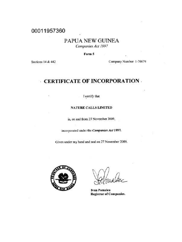 IPA Certificate PDF PDF
