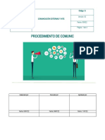 Procedimiento de Comunic: Código: G Versión: 02 Fecha: 05/022 Página: 1 de 4