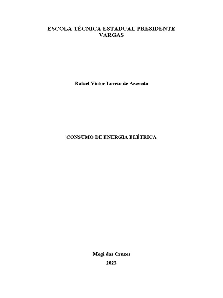 Projeto EAMT Ryan Loreto De Oliveira Azevedo PDF F sica Natureza