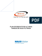 Plan de Rescate en Alturas en Andamio PDF
