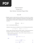 Macroeconomics 1 Problem Set 8 Solution PDF