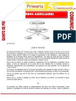 Verbos Auxiliares para Quinto de Primaria PDF