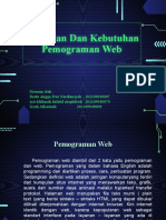 Peralatan Dan Kebutuhan Pemograman Web