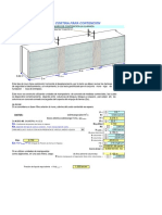 Contenciones en Mamposteria Cortina