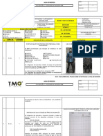 Hoja de Proceso Maquina Soldadora