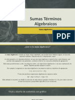 Sumas Términos Algebraicos - Odp