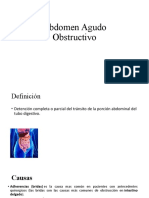 Abdomen Agudo Obstructivo