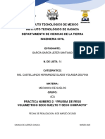 Practica de Peso Volumetrico PDF