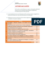 Autoevaluación Lenguaje PDF