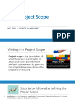 Project Scope