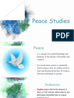 8 Peace Studies
