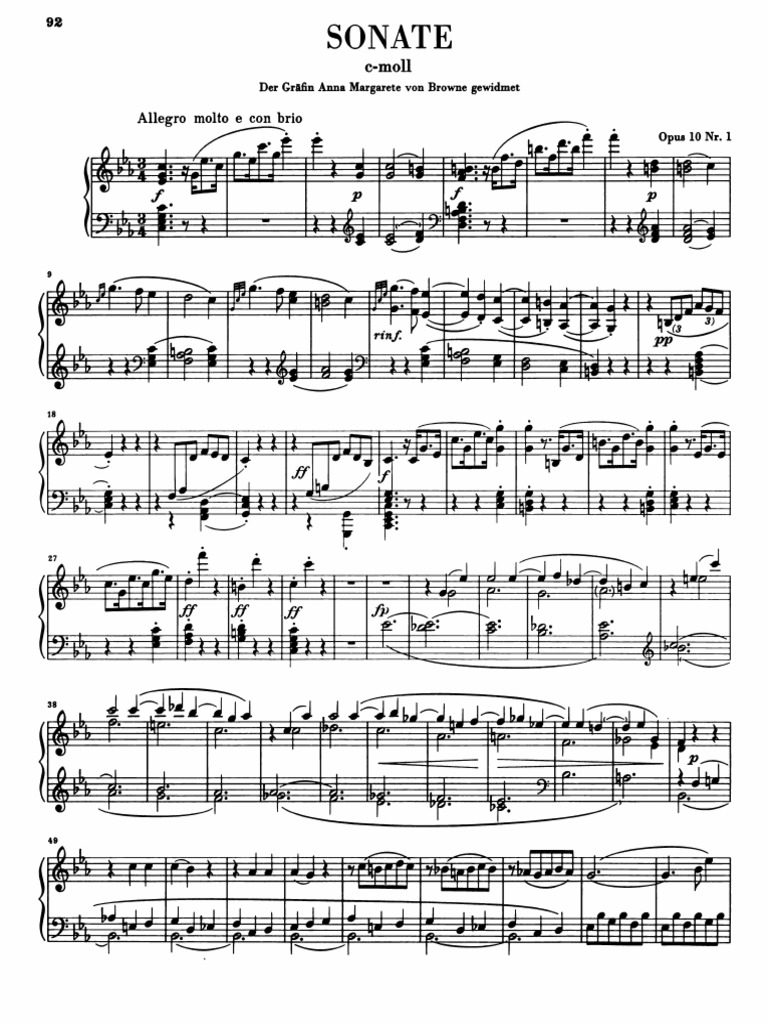 Beethoven opus 10 1 3 pdf
