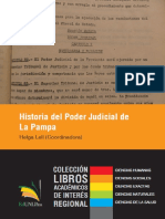 Historia Del Poder Judicial de La Pampa