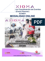 Eventos Sociales EC0831-Online