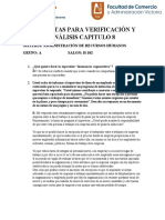 Preguntas para Verificación y Análisis Capitulo 8.