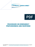 GLOBAL MIN-MET - EMS-L2-008 r00 Procedure On Emergency Preparedness and Response