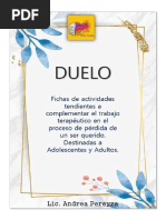 Cuadernillo de Actividades para el Duelo | PDF | Dolor | Las emociones