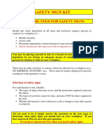 Safety Sign Kit PDF