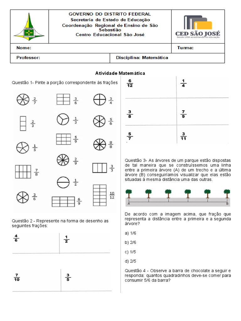 3-?atividade Matemática - Adaptada - Abrão 6ºD e Julio Cesar 6ºB ...