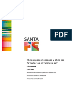 Manual para Descargar y Abrir Los Formularios en Formato PDF