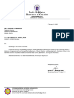 Letter of Request of DSWD Educational Assistance PDF