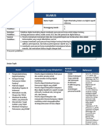 Silabus Digital Marketing