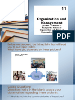 Module 7 Nature of Organization