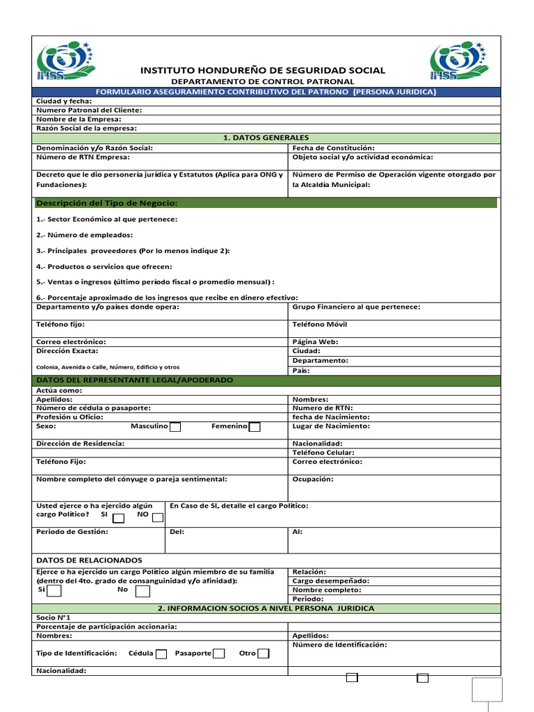 Formulario aseguramiento p pdf
