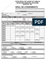 ESF - Ficha Geral de Atendimento