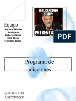 Programa de Adicciones