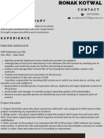 Ronak Resume PDF