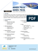 Medidor Eletrônico de Energia Elétrica ARES 7021/7031