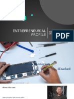 Entrepreneurial Profile