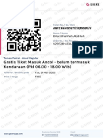 (Venue Ticket) Gratis Tiket Masuk Ancol - Belum Termasuk Kendaraan (PKL 06.00 - 18.00 Wib) - Taman Pantai - Ancol Regular - V29738-413A3DC-297 PDF