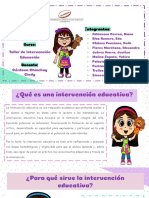 ¿Qué Es Una Intervención Educativa