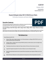 Huawei Airengine Indoor Wi-Fi 6 Wlan Access Points: Executive Summary