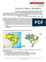 Materialdeapoioextensivo Geografia Exercicios Estrutura e Relevo Brasileiro PDF