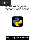 A Childrens Guide To Python Programming PDF